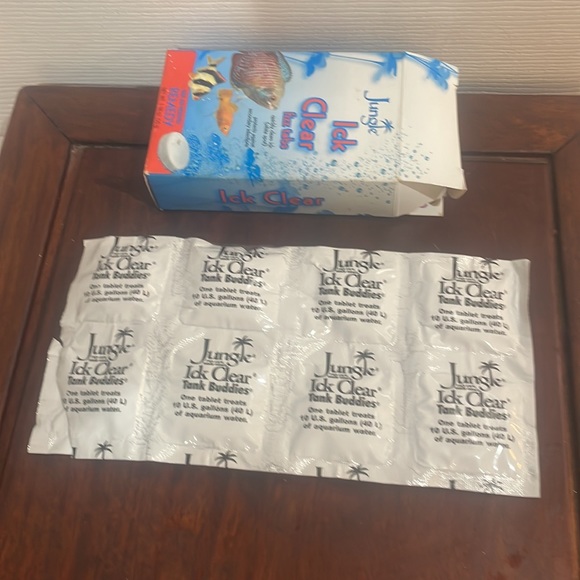 Fish tank aquarium bundle nets blood worms ink clear fizz tabs tetra bits flakes - Picture 6 of 16